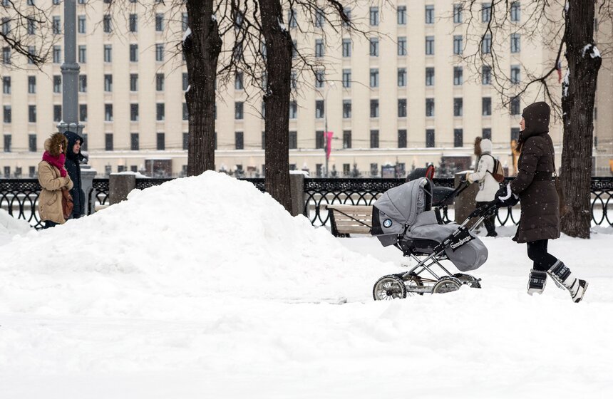 Новогодние праздники в Парке Горького 5 фото