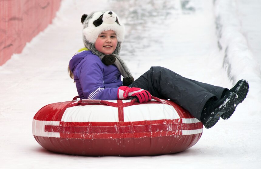 Новогодние праздники в Парке Горького 10 фото