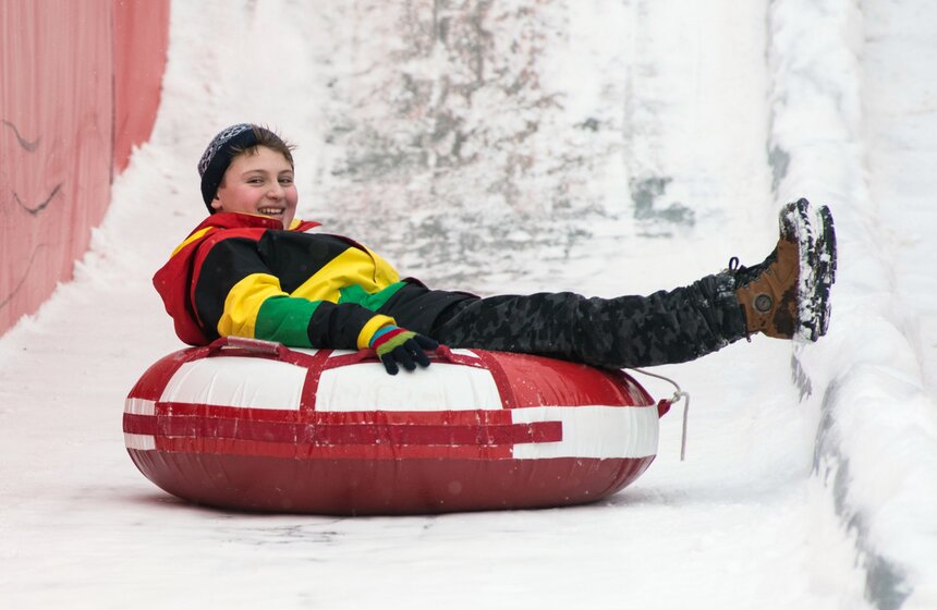 Новогодние праздники в Парке Горького 9 фото