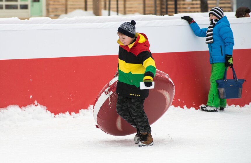 Новогодние праздники в Парке Горького 13 фото