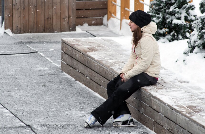 Новогодние праздники в Парке Горького 16 фото