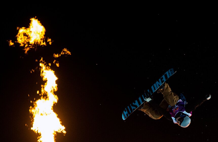 В Москве прошел финал тура по сноуборду Grand Prix de Russie 8 фото