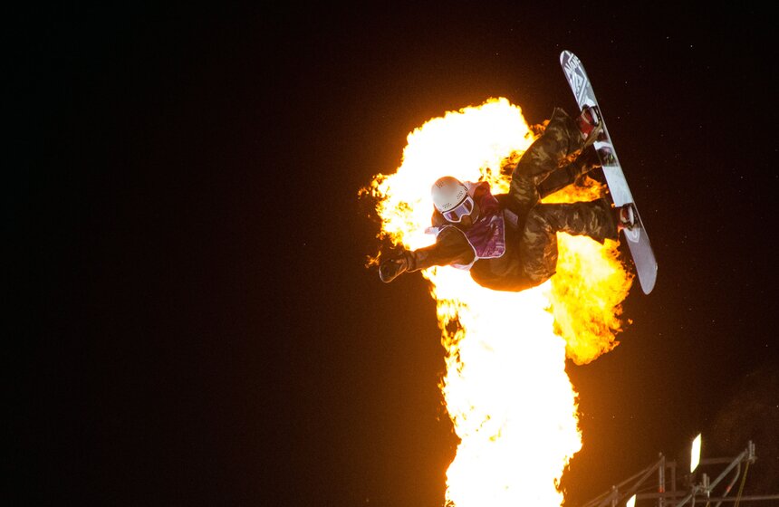 В Москве прошел финал тура по сноуборду Grand Prix de Russie 10 фото