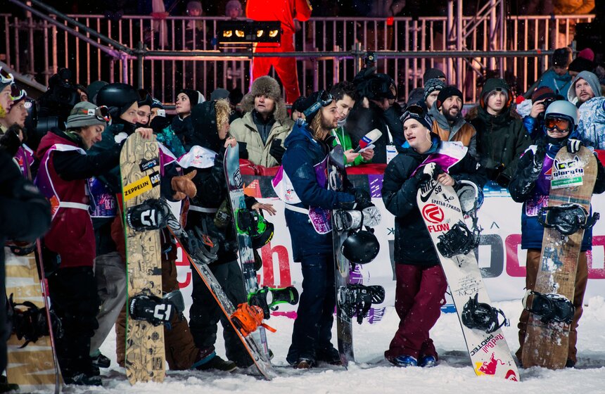 В Москве прошел финал тура по сноуборду Grand Prix de Russie 19 фото