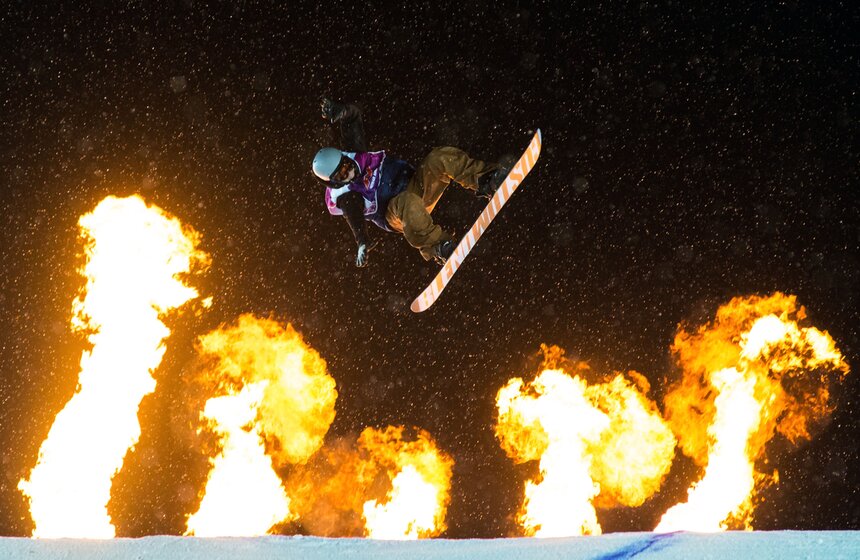 В Москве прошел финал тура по сноуборду Grand Prix de Russie 20 фото