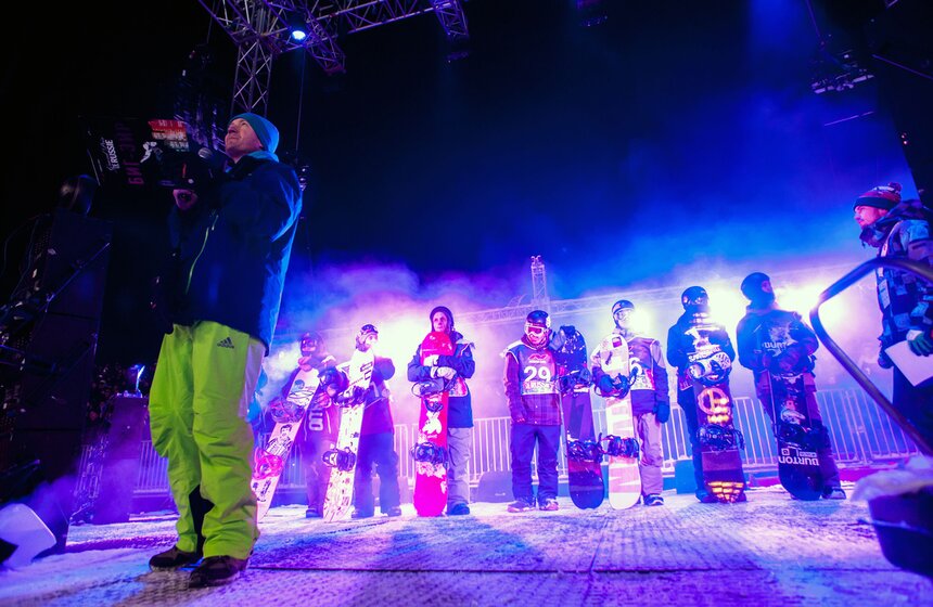 В Москве прошел финал тура по сноуборду Grand Prix de Russie 2 фото