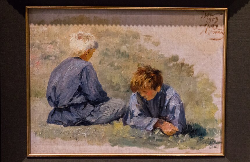 В Школе акварели Андрияки открылась выставка "Мир детства" 3 фото