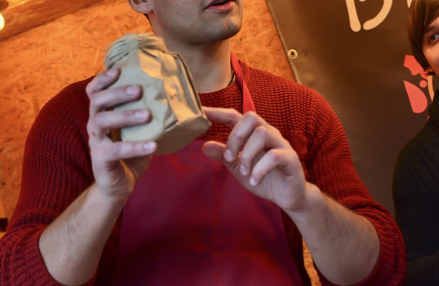 Рождественская ярмарка открылась в парке Горького 17 фото