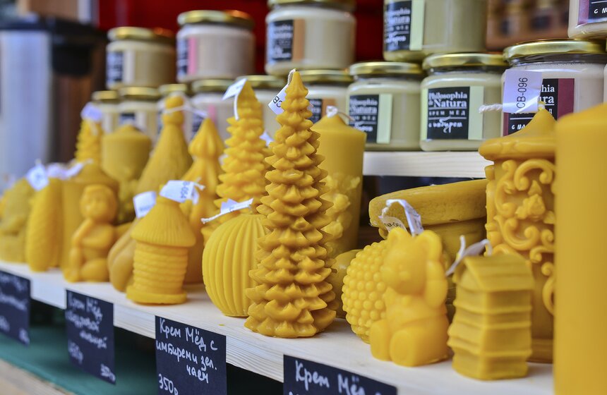 Рождественская ярмарка открылась в парке Горького 13 фото