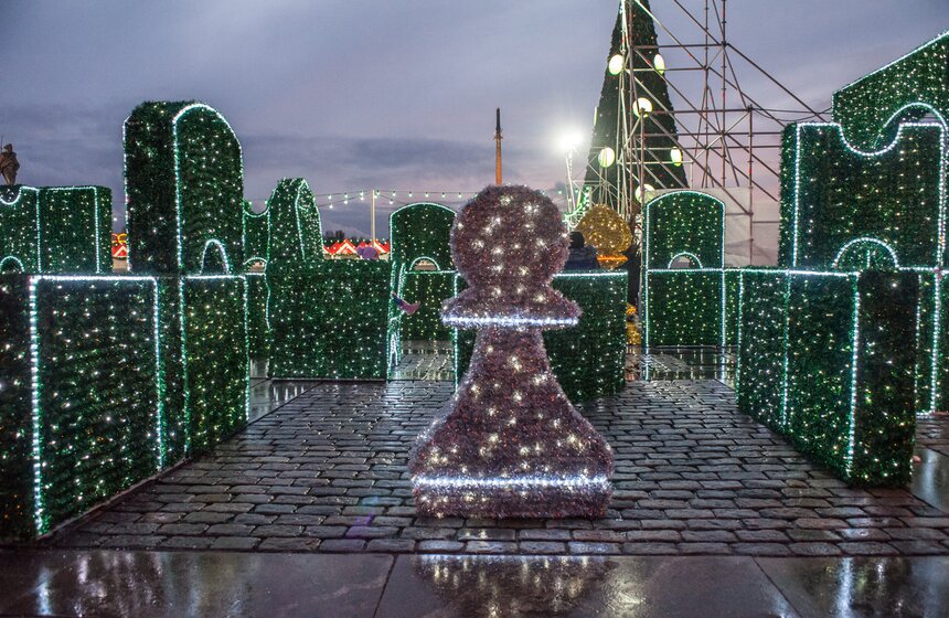 На Поклонной горе открылся исторический каток 4 фото