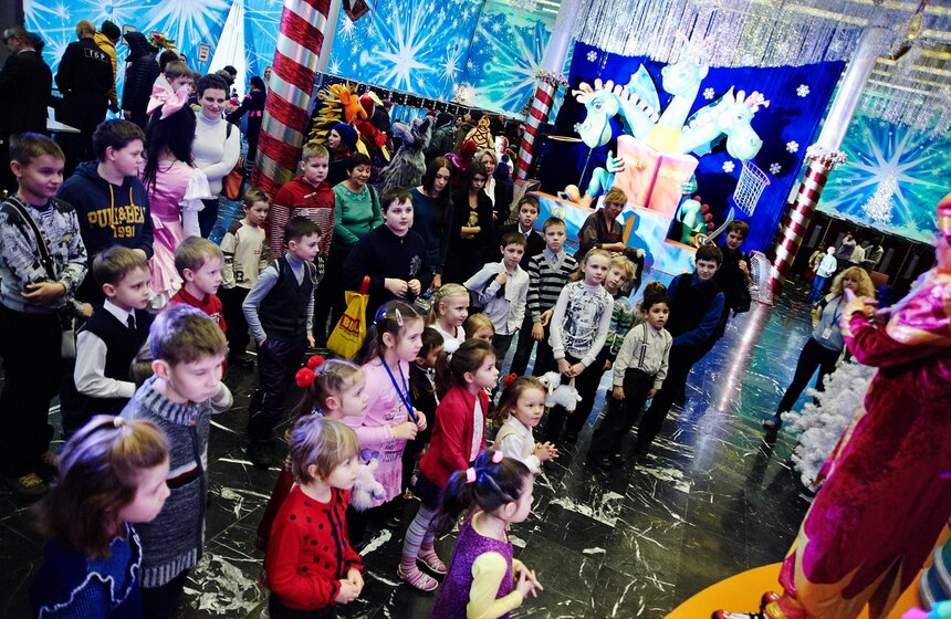 В здании правительства Москвы прошла первая новогодняя Елка мэра 6 фото