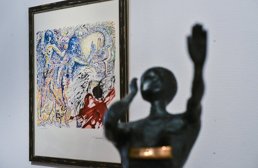 В Москве открылась выставка "Сальвадор Дали и Пабло Пикассо" 9 фото