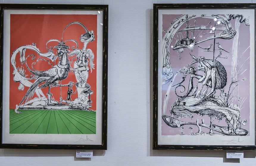 В Москве открылась выставка "Сальвадор Дали и Пабло Пикассо" 12 фото