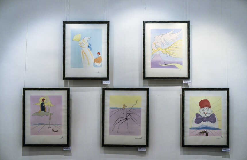 В Москве открылась выставка "Сальвадор Дали и Пабло Пикассо" 18 фото