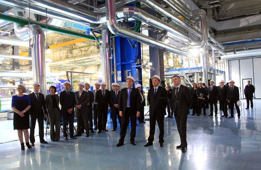 Сергей Собянин запустил новый энергоблок на ТЭЦ-16 13 фото