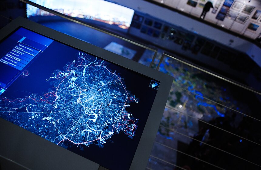 В инфоцентре Стройкомплекса открылась интерактивная карта Москвы 17 фото