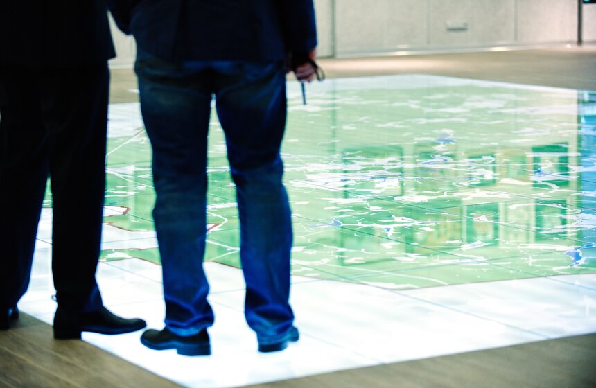 В инфоцентре Стройкомплекса открылась интерактивная карта Москвы 20 фото