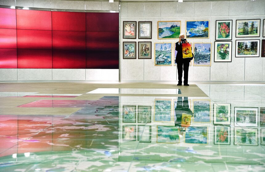 В инфоцентре Стройкомплекса открылась интерактивная карта Москвы 4 фото