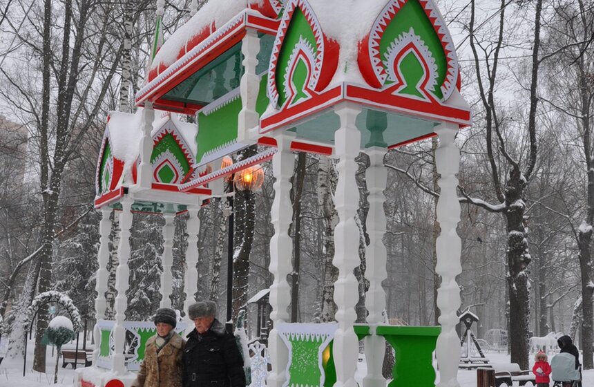 В Химках открылась самая большая новогодняя ярмарка Подмосковья 19 фото