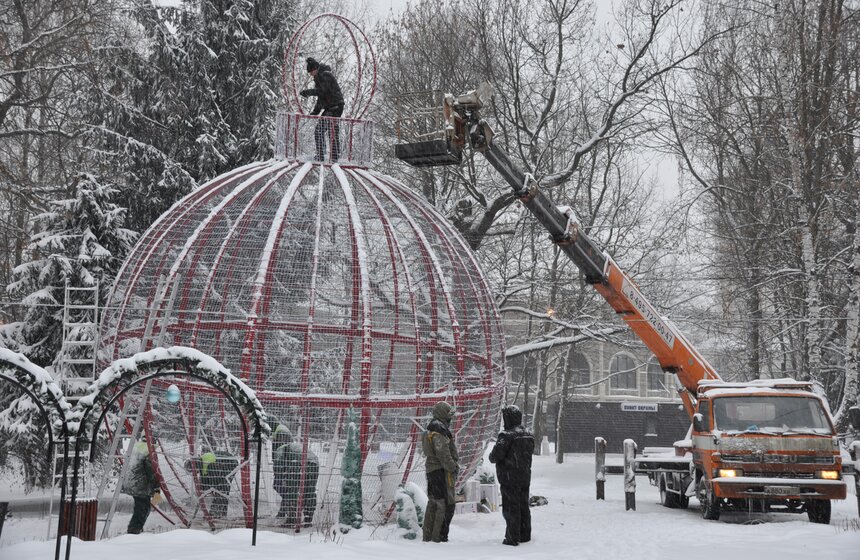 В Химках открылась самая большая новогодняя ярмарка Подмосковья 22 фото