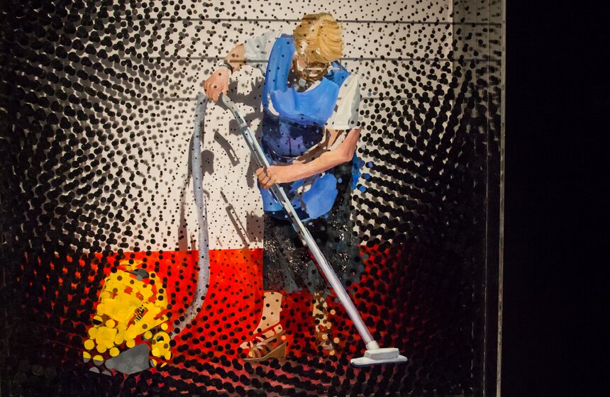 В галерее на Солянке начала работу новогодняя выставка Карлсона 15 фото