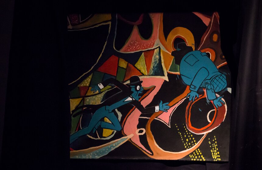 В галерее на Солянке начала работу новогодняя выставка Карлсона 18 фото