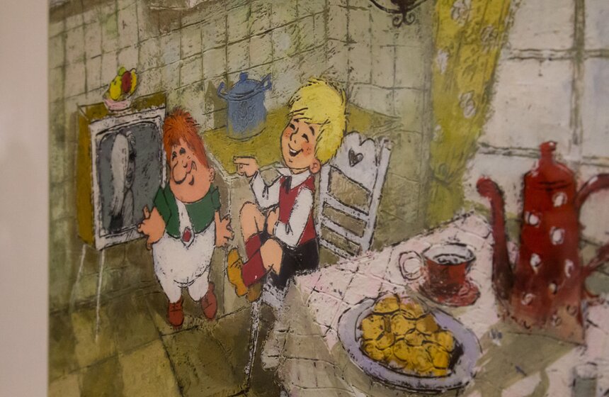 В галерее на Солянке начала работу новогодняя выставка Карлсона 2 фото