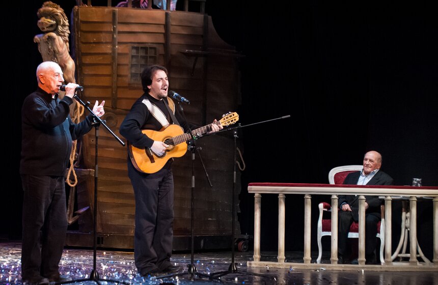 В театре на Малой Бронной прошел юбилейный вечер Льва Дурова 13 фото