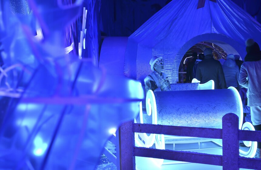 В резиденции Деда Мороза на ВДНХ прошла экскурсия 17 фото