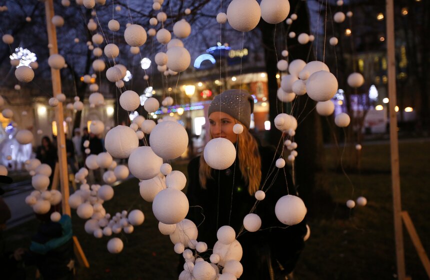В саду "Эрмитаж" прошла рождественская ярмарка Seasons of Life 15 фото