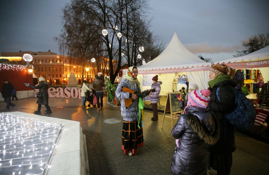 В саду "Эрмитаж" прошла рождественская ярмарка Seasons of Life 11 фото