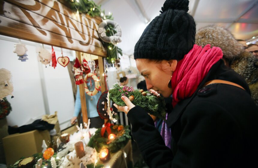 В саду "Эрмитаж" прошла рождественская ярмарка Seasons of Life 19 фото