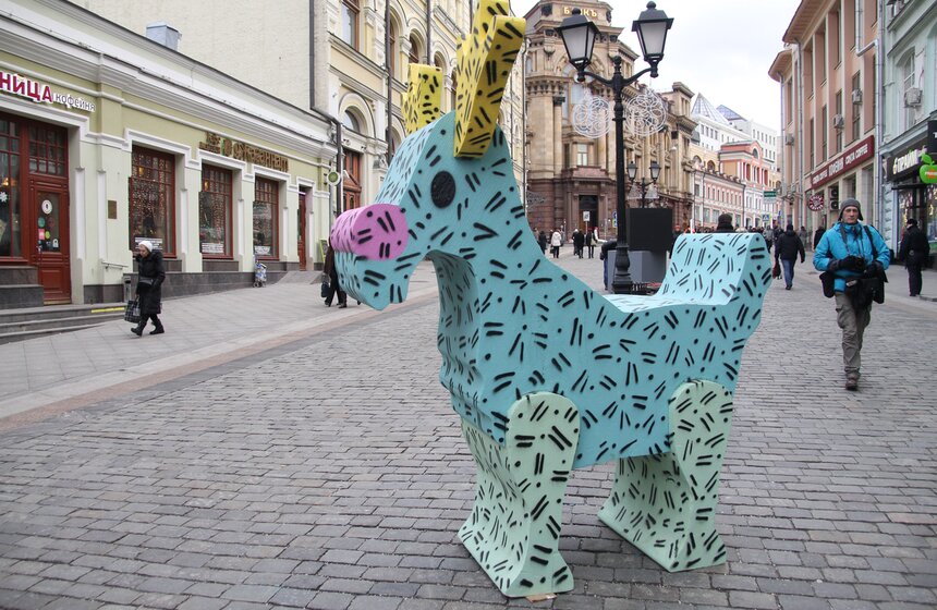 На Кузнецком Мосту открылась выставка "Городские метаморфозы" 14 фото