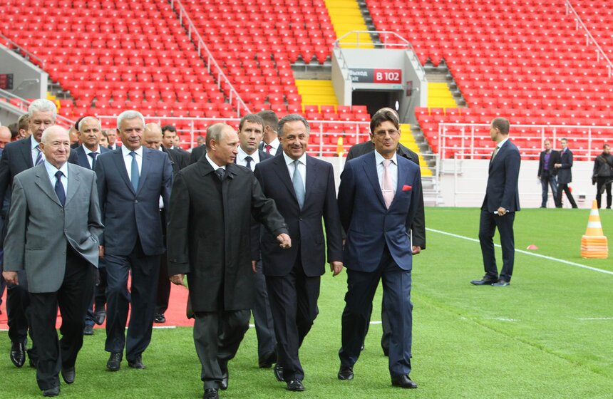 В Москве открыли стадион "Открытие Арена" и станцию "Спартак" 11 фото