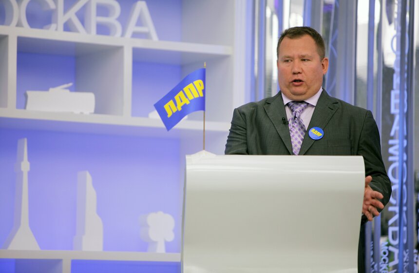 Кандидат в депутаты Мосгордумы от 30 округа Сергей Елисеев (ЛДПР)