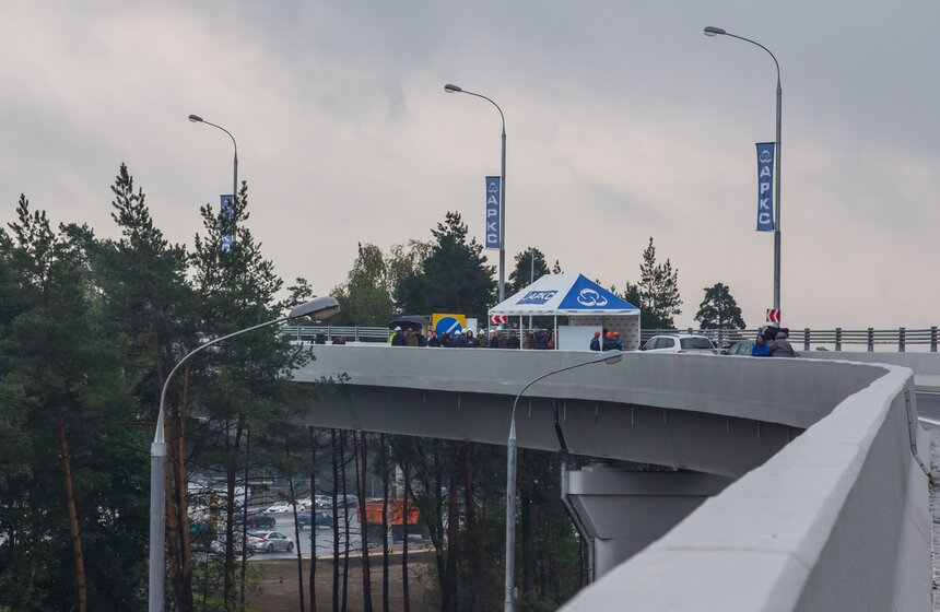 Открылось движение по развязке на пересечении МКАД и Волгоградки 1 фото