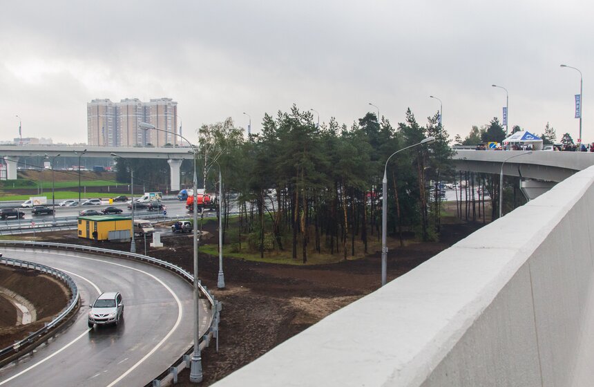 Открылось движение по развязке на пересечении МКАД и Волгоградки 3 фото