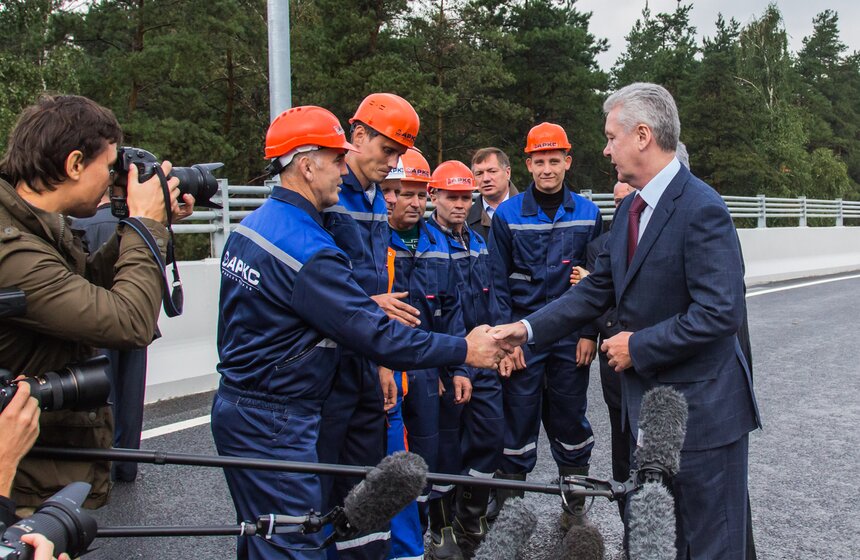 Открылось движение по развязке на пересечении МКАД и Волгоградки 17 фото