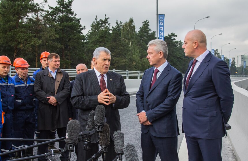 Открылось движение по развязке на пересечении МКАД и Волгоградки 19 фото