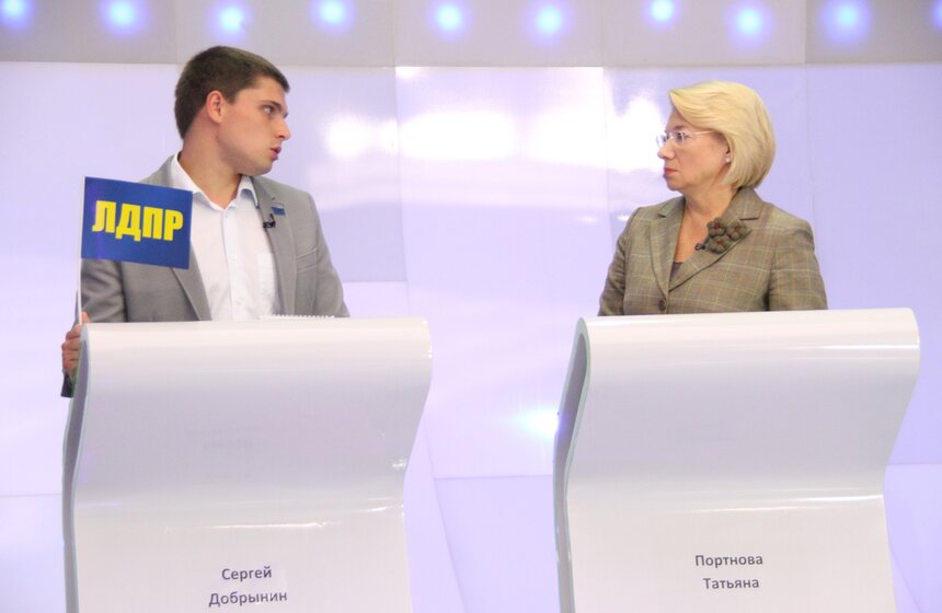 На канале "Москва 24" прошли дебаты кандидатов от 13 округа 7 фото