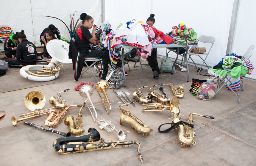 На Красной площади прошла репетиция фестиваля "Спасская башня" 29 фото