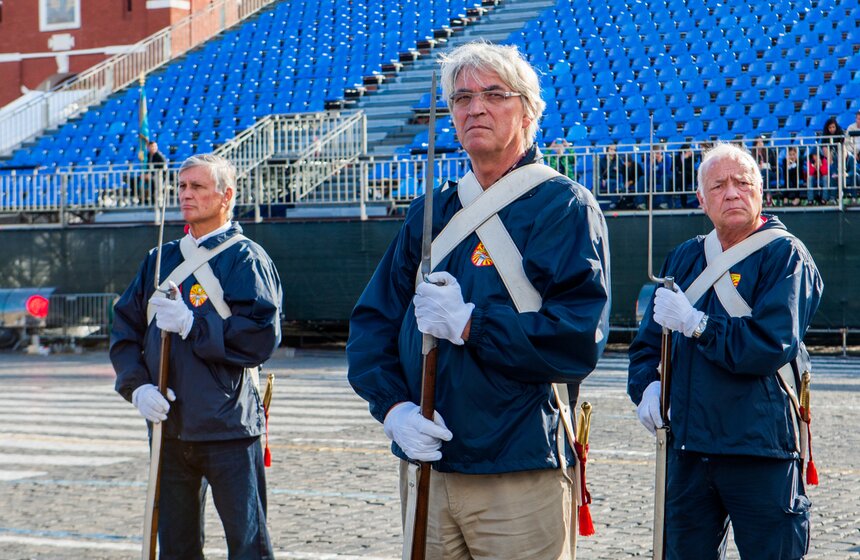 На Красной площади прошла репетиция фестиваля "Спасская башня" 9 фото