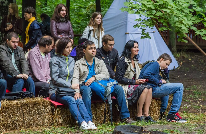 На Воробьевых горах завершается "Зеленая неделя" 17 фото