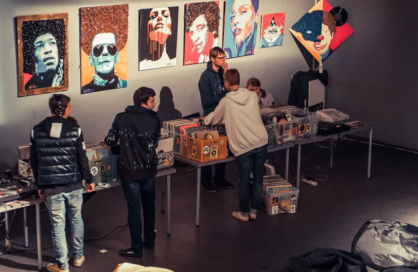 В арт-центре Vinyl состоялся второй маркет виниловой музыки 1 фото