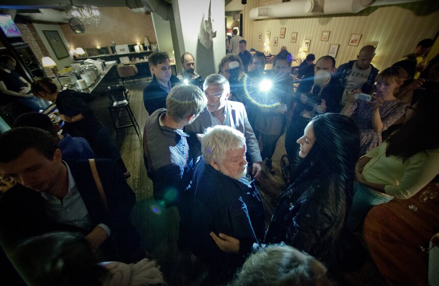 На "Винзаводе" прошел показ фильмов в честь юбилея Соловьева 22 фото