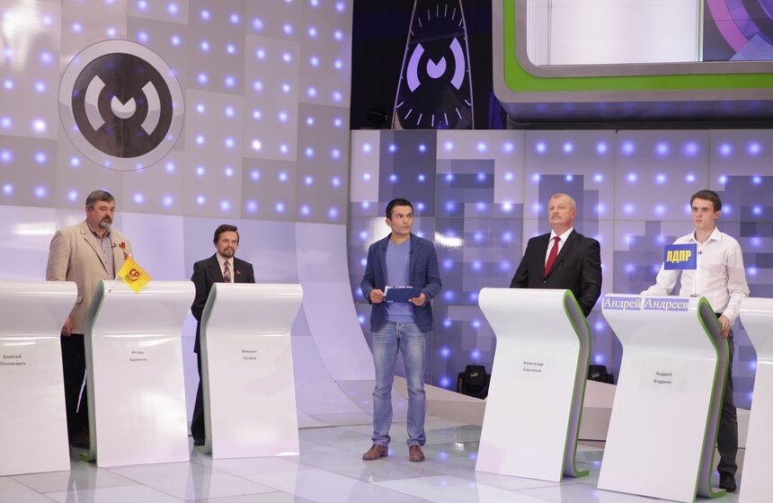 На телеканале "Москва 24" прошли дебаты кандидатов от 17 округа 1 фото