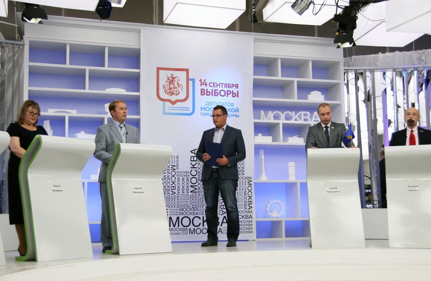 На канале "Москва Доверие" прошли дебаты кандидатов от 35 округа 9 фото