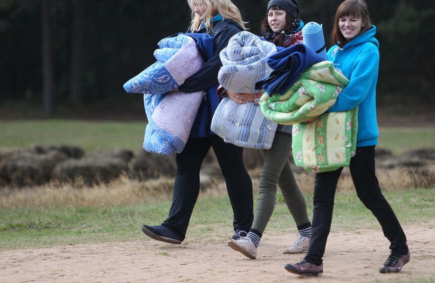 Владимир Путин посетил молодежный форум "Селигер-2014" 3 фото