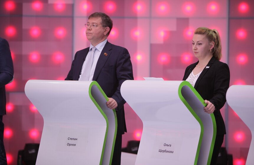 На канале "Москва 24" прошли дебаты кандидатов от 27 округа 7 фото