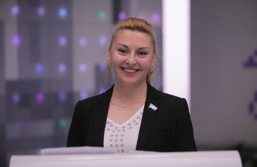 Кандидат в депутаты Мосгордумы от 27 округа Ольга Щербакова (ЛДПР)